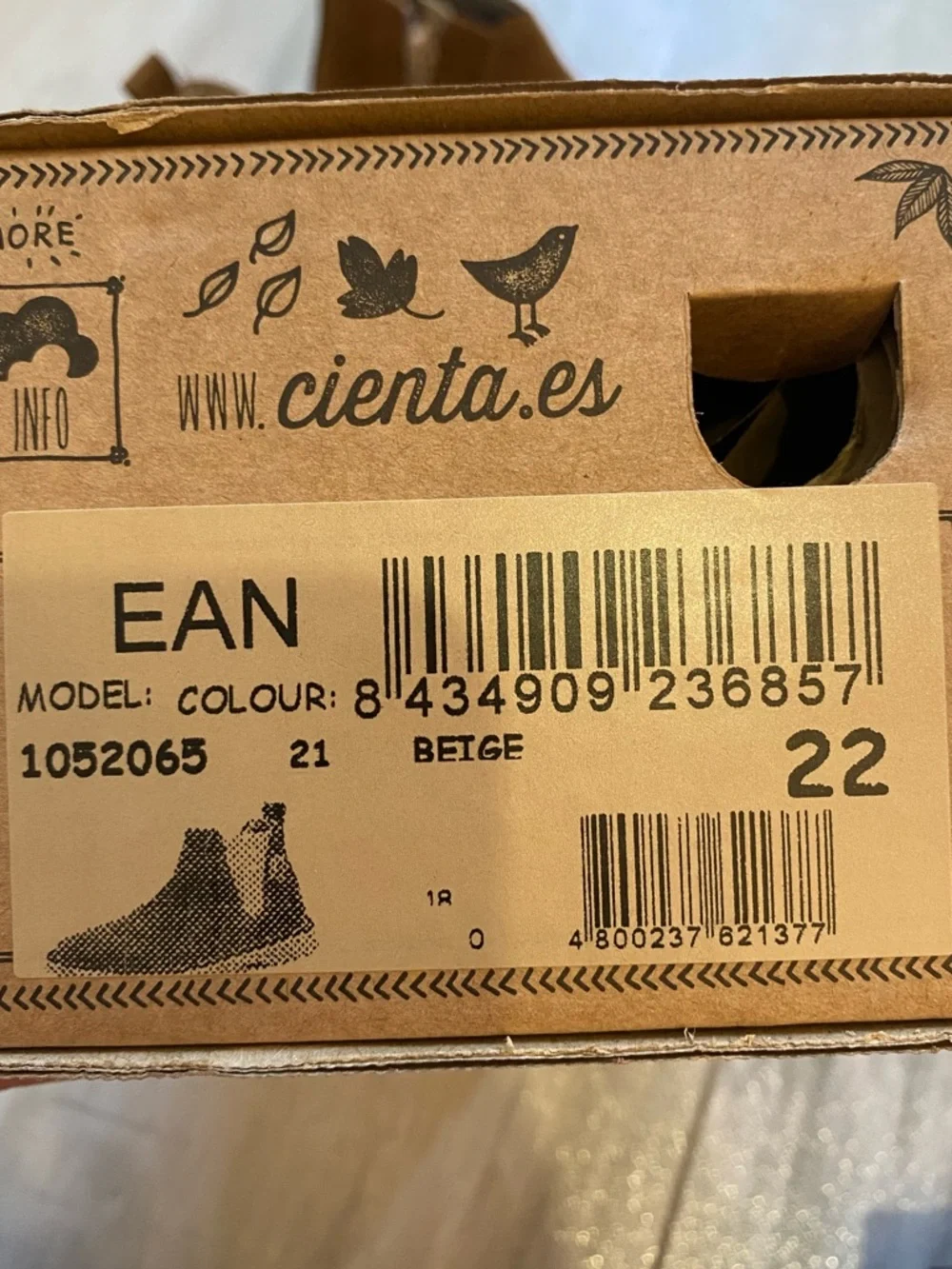 NWT Cienta Classic Tan Brown Suede Leather Zip-Up Round Toe Boot toddler 6